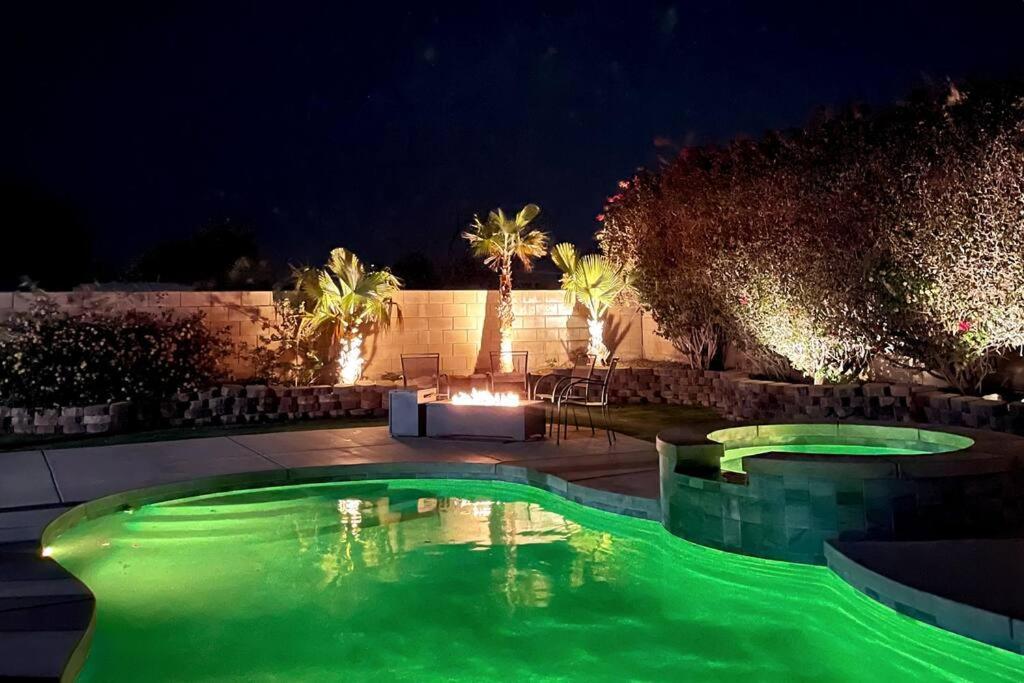 Vila Family Fun Palm Springs/Coachella Entire House With Pool, Spa, Arcade Entertainment Oasis Indio Exteriér fotografie